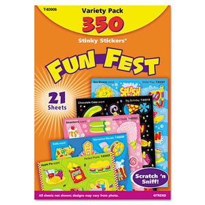ESTEPT83906 - Stinky Stickers Variety Pack, Mixed Shapes, 350-pack