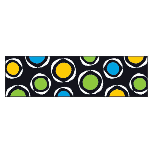 ESTEPT85143 - BOLDER BORDERS, 2 3-4" X 42", BOLD STROKES CIRCLES, ASSORTED