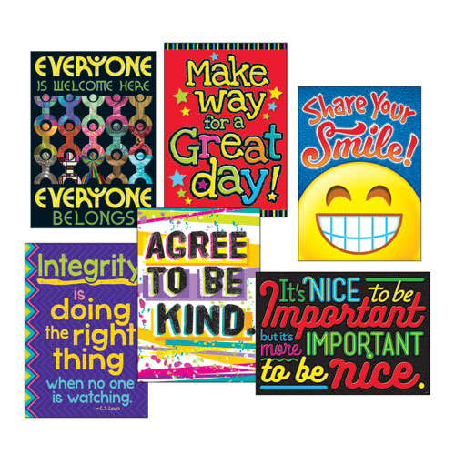 ESTEPTA67938 - ARGUS POSTER COMBO PACK, "KINDNESS MATTERS", 13 3-8W X 19H