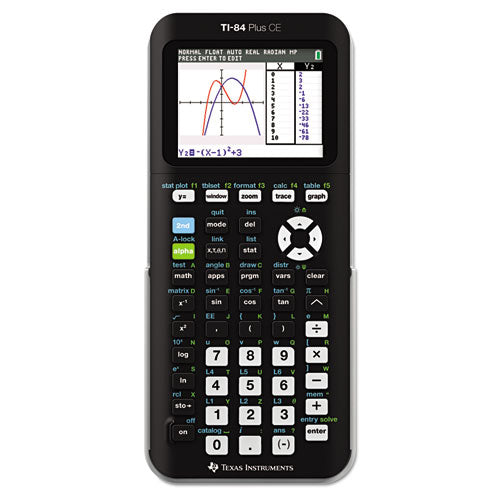ESTEXTI84PLUSCE - Ti-84 Plus Ce Programmable Color Graphing Calculator