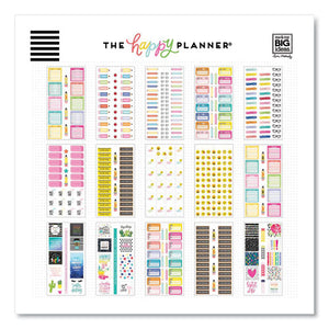 Teachers Rule Stickers For Happy Planner, Teaching Theme, Assorted Colors, 786 Stickers