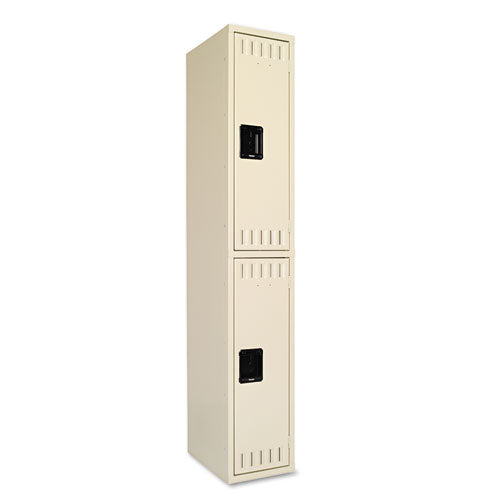 ESTNNDTS121836ASD - Double Tier Locker, Single Stack, 12w X 18d X 72h, Sand