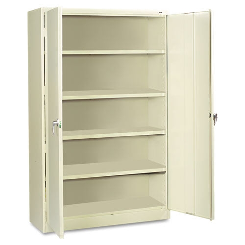 ESTNNJ2478SUPY - Assembled Jumbo Steel Storage Cabinet, 48w X 24d X 78h, Putty