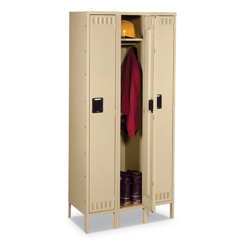 ESTNNSRS721872ASD - Sixteen Box Compartments & Coat Bar, 72w X 18d X 72h, Sand