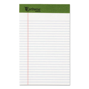 ESTOP20152 - Earthwise By Ampad Recycled Writing Pad, Narrow, 5 X 8, White, Dozen