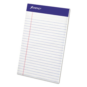 ESTOP20304 - Perforated Writing Pad, Narrow, 5 X 8, White, 50 Sheets, Dozen