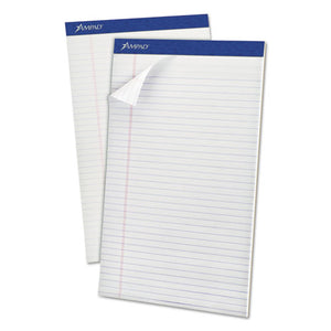 ESTOP20330 - Perforated Writing Pad, 8 1-2 X 14, White, 50 Sheets, Dozen