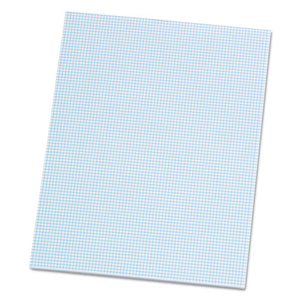ESTOP22005 - Quadrille Pads, 8 Squares-inch, 8 1-2 X 11, White, 50 Sheets