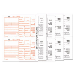 ESTOP22983 - 1099-Int Tax Forms, 5-Part, 5 1-2 X 8, Inkjet-laser, 24-pack