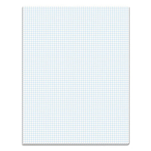 ESTOP33061 - Quadrille Pads, 6 Squares-inch, 8 1-2 X 11, White, 50 Sheets