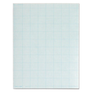 ESTOP35081 - Cross Section Pads, 8 Squares, 8 1-2 X 11, White, 50 Sheets