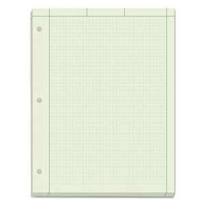 ESTOP35502 - Engineering Computation Pad, 8 1-2 X 11, Green, 200 Sheets