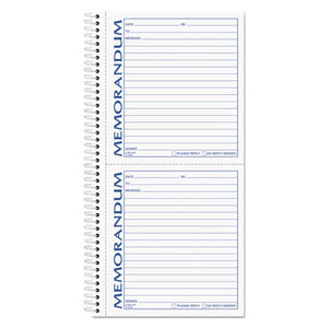 ESTOP4150 - Memorandum Book, 5 X 5 1-2, Two-Part Carbonless, 100 Sets-book
