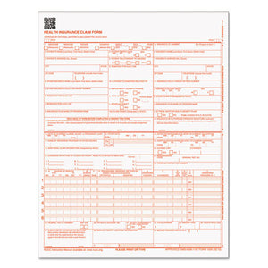 ESTOP50126RV - Centers For Medicare And Medicaid Services Forms, 8 1-2 X 11, 500 Forms-pack