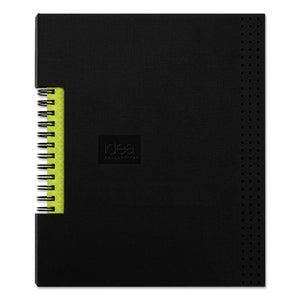 ESTOP56897 - Idea Collective Professional Wirebound Hardcover Notebook, 8 1-4 X 5 7-8, Black
