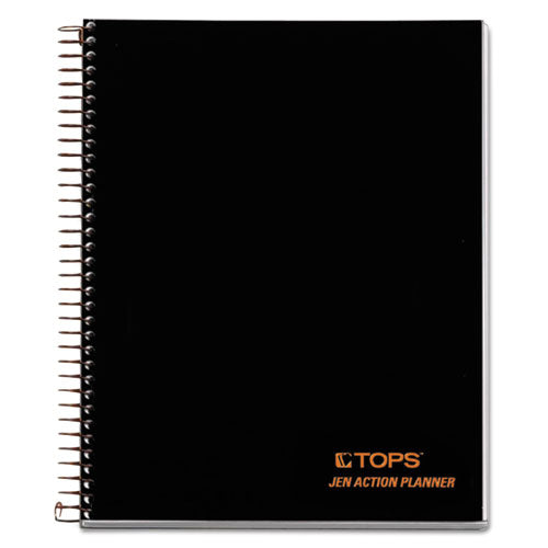 ESTOP63828 - Jen Action Planner, Ruled, 8 1-2 X 6 3-4, White, 100 Sheets