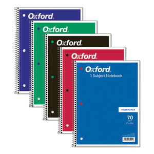 ESTOP65021 - Coil Lock Wirebound Notebooks, College-medium, 10 1-2 X 8, White, 70 Sheets