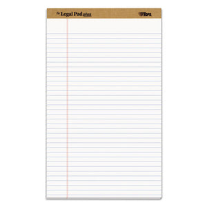 ESTOP71573 - "THE LEGAL PAD" RULED PADS, LEGAL-WIDE, 8 1-2 X 14, WHITE, 50 SHEETS