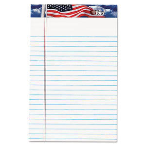 ESTOP75101 - American Pride Writing Pad, Narrow, 5 X 8, White, 50 Sheets, Dozen