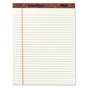 ESTOP7534 - "THE LEGAL PAD" RULED PADS, LEGAL-WIDE, 8 1-2 X 11 3-4, GREEN TINT, 50 SHEETS