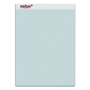 ESTOP76581 - Prism Quadrille Perforated Pads, 8 1-2 X 11 3-4, Blue, 50 Sheets, Dozen