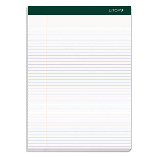 ESTOP99612 - Double Docket Ruled Pads, 8 1-2 X 11 3-4, White, 100 Sheets, 4 Pads-pack