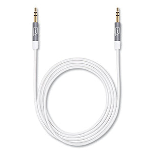 Istore 3.5 Mm Aux Audio Cable, 4.9 Ft, White