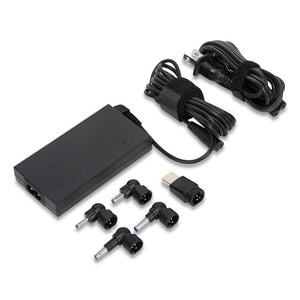 Ultra-slim Laptop Charger For Various Devices, 65w, Black