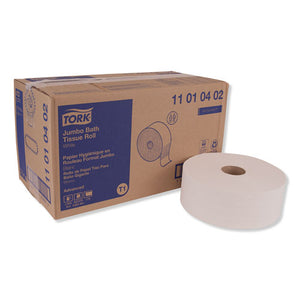 Advanced Jumbo Roll Bath Tissue, Septic Safe, 1-ply, White, 3.48" X 2247 Ft, 6 Rolls-carton