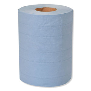 Industrial Paper Wiper, 4-ply, 10 X 15.75, Blue, 190 Wipes-roll, 4 Roll-carton