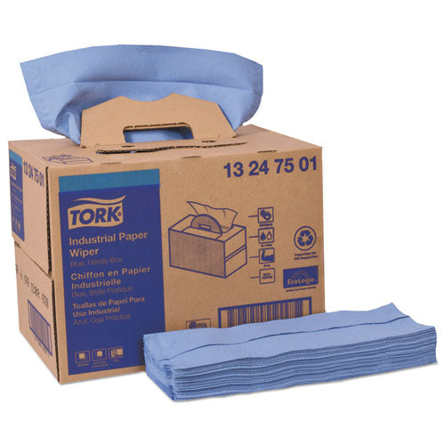 ESTRK13247501 - INDUSTRIAL PAPER WIPER, 16.5" X 12.8", BLUE, 180-BOX