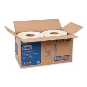 Paper Wiper Plus, 9.8 X 15.2, White, 300-roll, 2 Rolls-carton