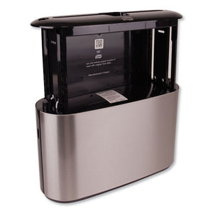 Xpress Countertop Towel Dispenser, 12.68 X 4.56 X 7.92, Stainless Steel-black