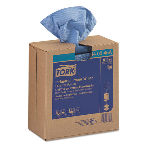 ESTRK440245A - INDUSTRIAL PAPER WIPER, 4-PLY, 8.54" X 16.5", BLUE, 90 TOWELS-BOX, 10 BOX-CARTON