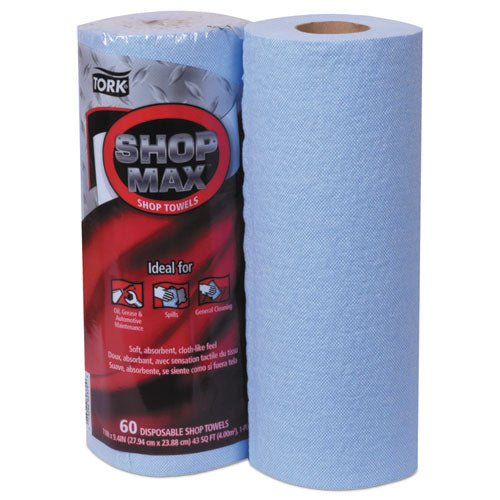 ESTRK450360 - ADVANCED SHOPMAX WIPER 450, 9.4" X 11", BLUE, 60-ROLL, 30 ROLLS-CARTON