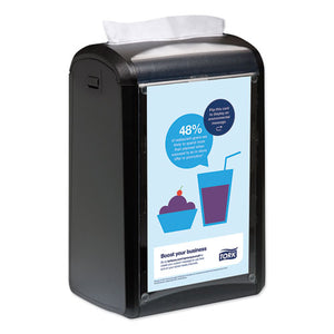 Xpressnap Counter Napkin Dispenser, 7.5w X 12.1d X 5.7h, Black