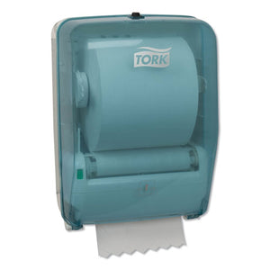 Washstation Dispenser, 12.56 X 10.57 X 18.09, Aqua-white