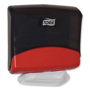 Performance Folded Wiper-cloth Dispenser, 16.81 X 8.11 X 15.51, Red-smoke