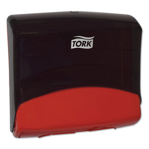 Performance Folded Wiper-cloth Dispenser, 16.81 X 8.11 X 15.51, Red-smoke