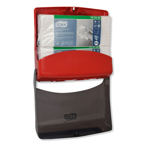 Performance Folded Wiper-cloth Dispenser, 16.81 X 8.11 X 15.51, Red-smoke