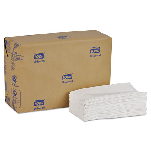 ESTRKD3052B - Universal Tall-Fold Dispenser Napkins, 1-Ply 6x13 1-2, Bag-Pack, White, 10000-ct