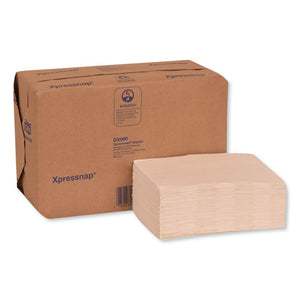 Xpressnap Interfold Dispenser Napkins, 2-ply, 6.5" X 8.5", White, 6000-carton