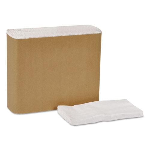 ESTRKN5181A - Universal Dinner Napkins, 1-Ply, 15 X 17, 1-8 Fold, White, 3000-carton