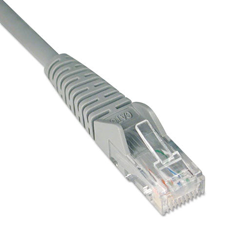 ESTRPN201001GY - Cat6 Snagless Molded Patch Cable, 1 Ft, Gray