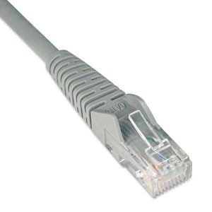 ESTRPN201014GY - Cat6 Snagless Molded Patch Cable, 14 Ft, Gray