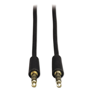 ESTRPP312006 - Audio Cables, 6 Ft, Black, 3.5 Mm Male; 3.5 Mm Male