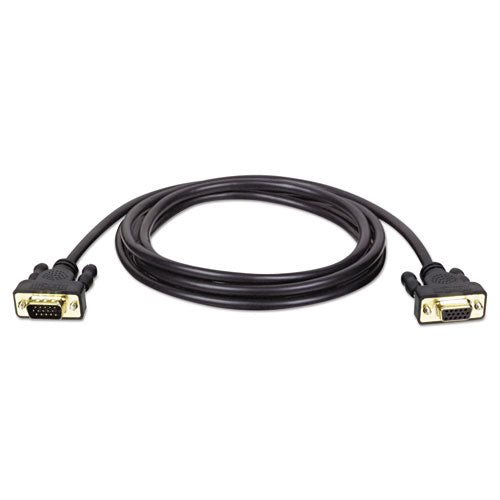 ESTRPP510010 - Vga Monitor Extension Cable, Hd15 Female To Hd15 Male,10 Ft, Black