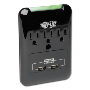 ESTRPSK30USB - Sk30usb Surge Suppressor, 3 Outlets-2 Usb, 540 Joules, Black