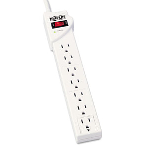 ESTRPSTRIKER - Striker Surge Suppressor, 7 Outlets, 6 Ft Cord, 1080 Joules, Light Gray