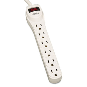 ESTRPTLP602 - Tlp602 Surge Suppressor, 6 Outlets, 2 Ft Cord, 180 Joules, Light Gray